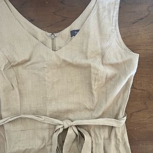 George Linen Shift Dress